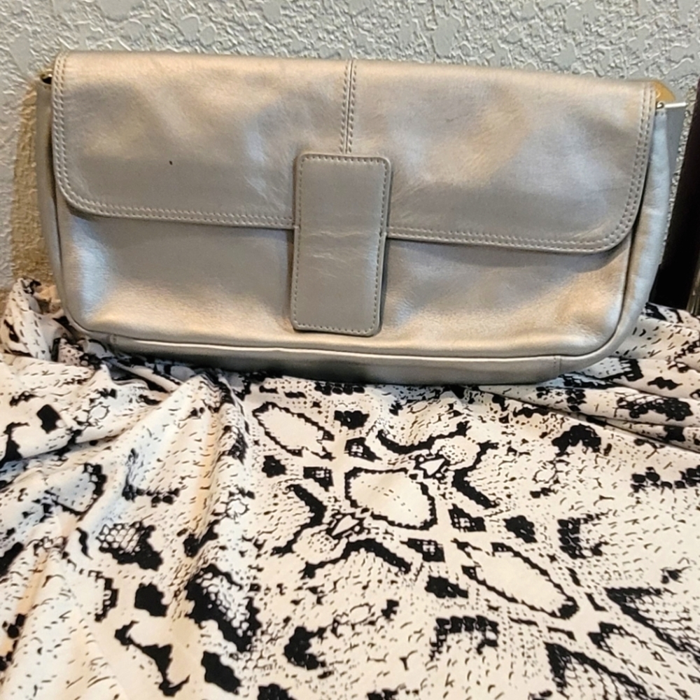 Preston& York clutch with strap
